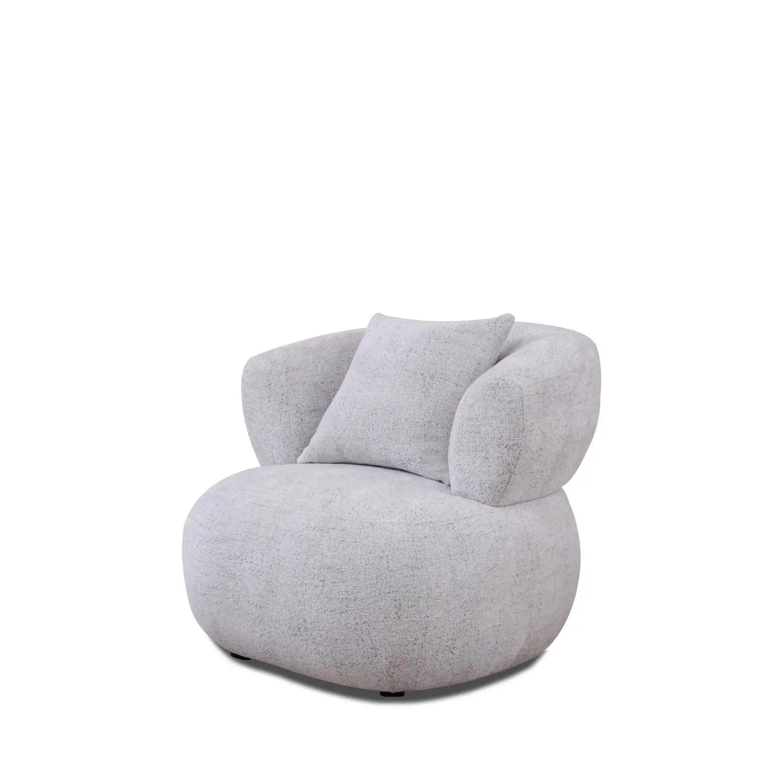 Luna Ivory Modern Sofa Set