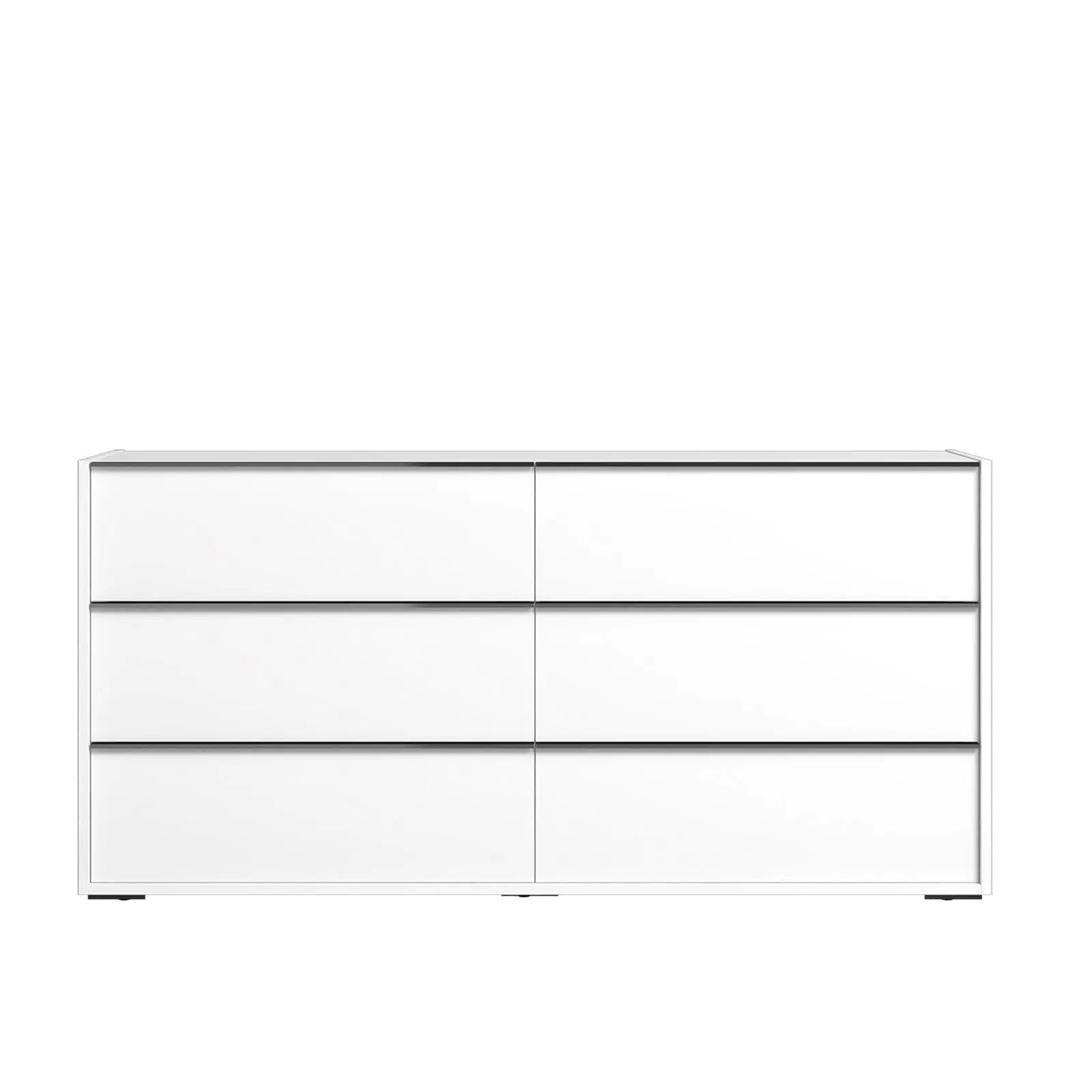 Luna White Dresser