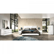 Luna White Modern Dresser