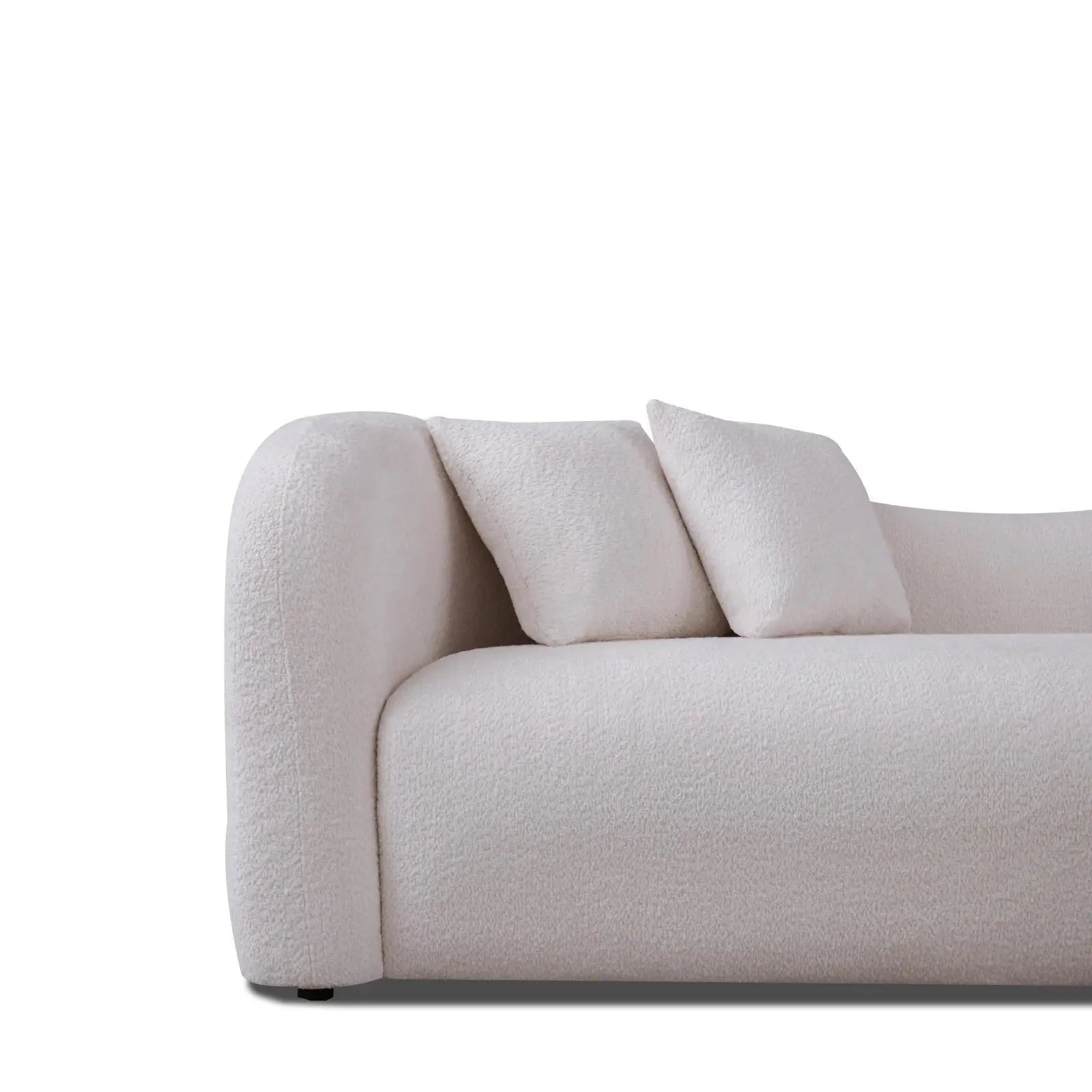 Luna White Stylish Sofa Set