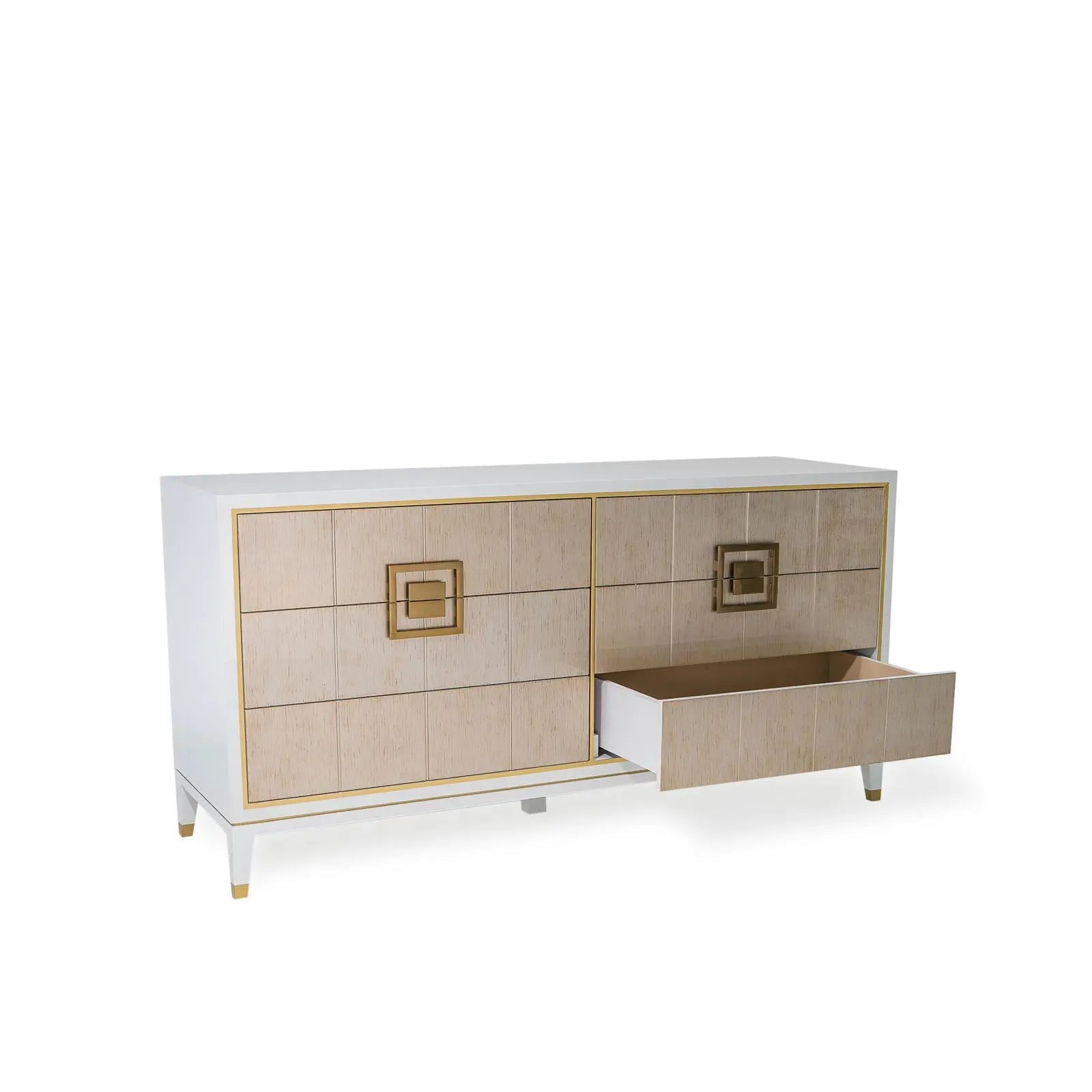 Lustro White Luxury Dresser