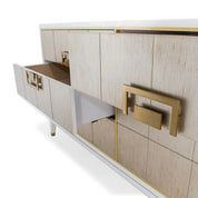 Lustro White Modern Dresser