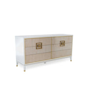 Lustro White Stylish Dresser