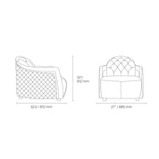 Massimo Lux Titanium Gold Sofa Set | Taupe - My Store--Sofa Set