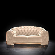 Massimo RG Taupe Modern Sofa Set