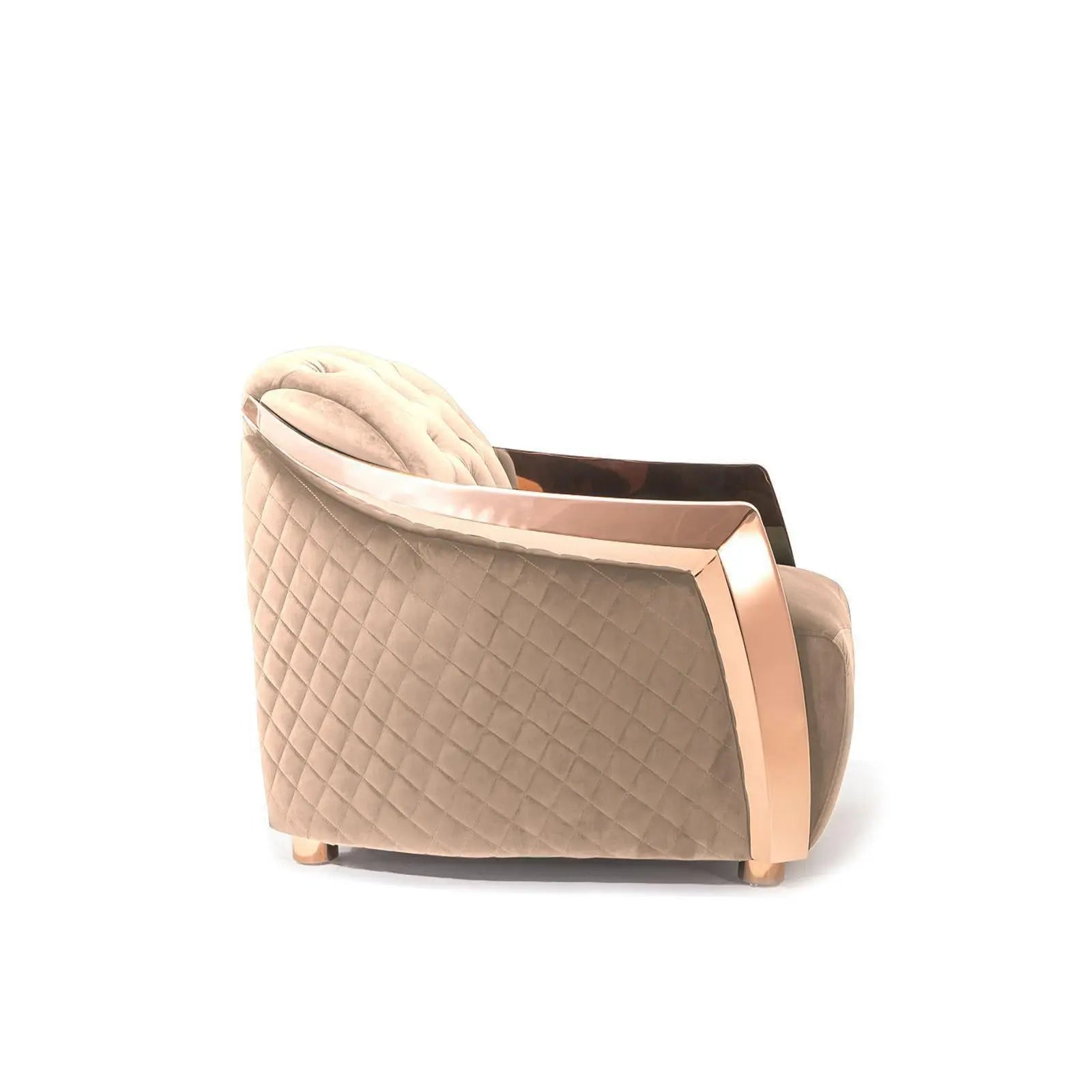 Massimo RG Taupe Modern Sofa Set