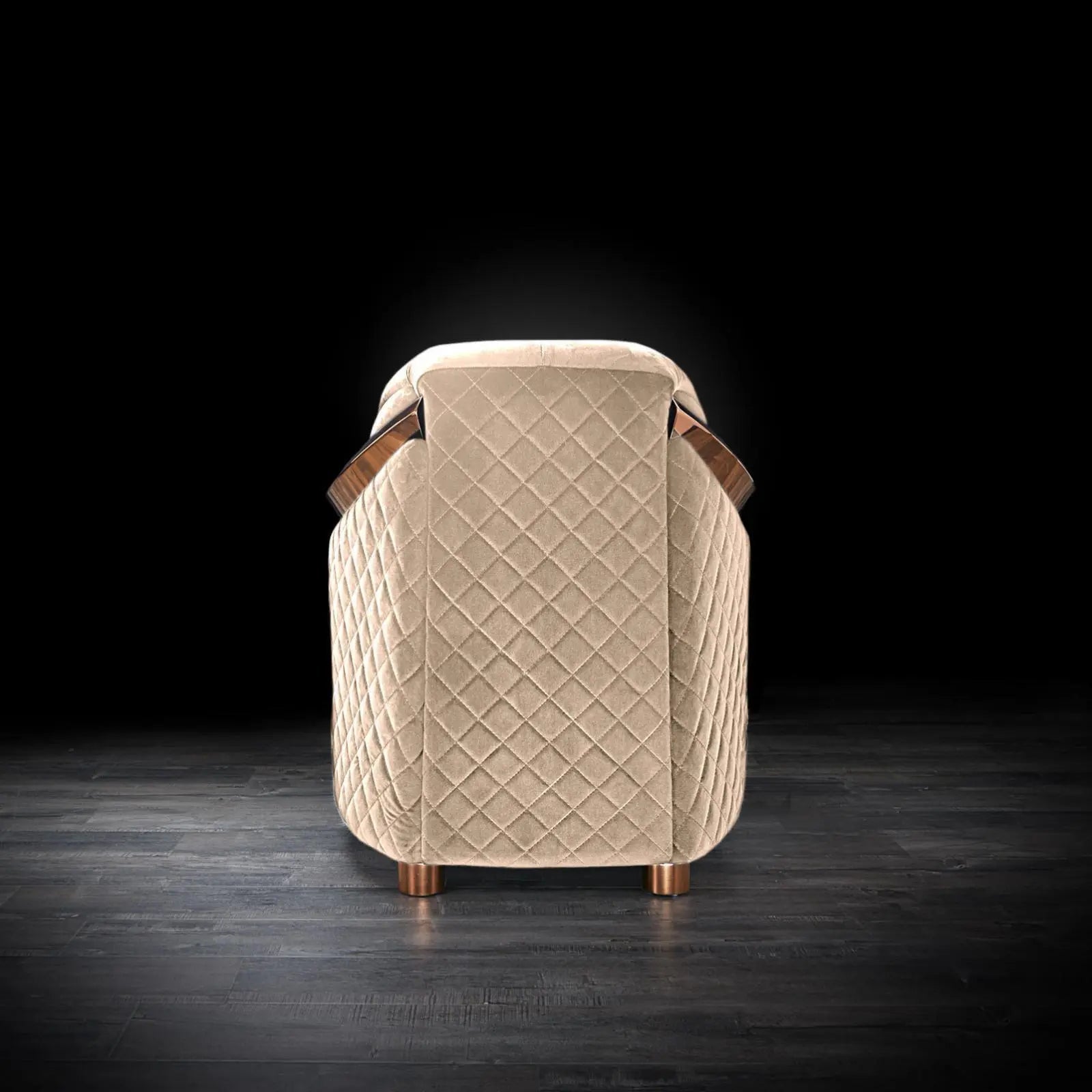 Massimo RG Taupe Stylish Sofa Set