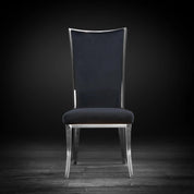 Massimo Silver Black Modern Dining Chair