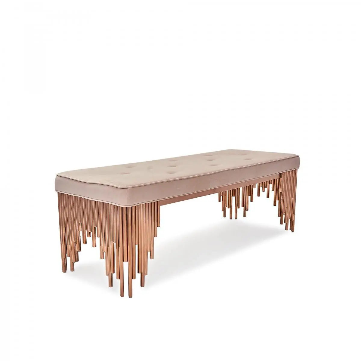 Mauris Bench RG Beige Stylish