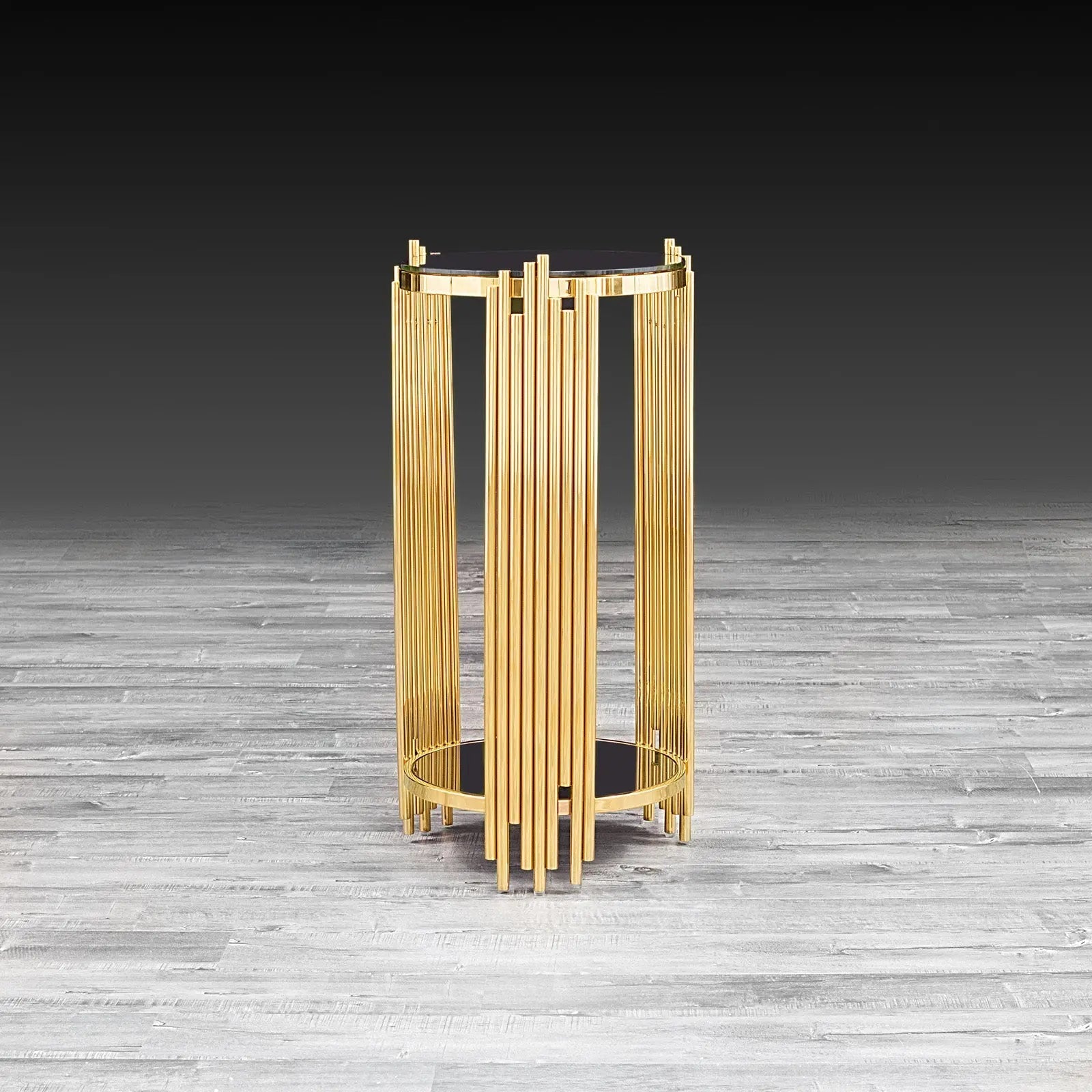 Mauris Flower Stands Titanium Gold Llarge