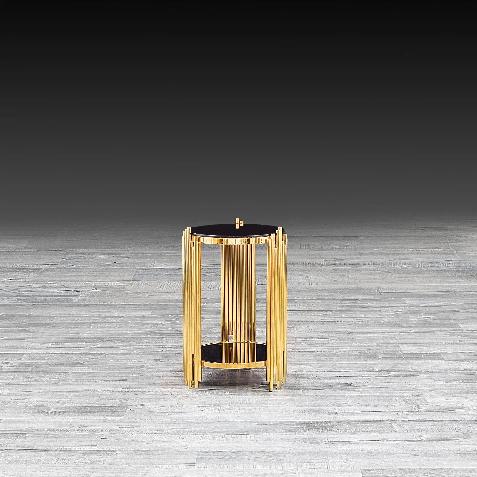 Mauris Flower Stands Titanium Gold Small