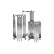 Mauris Silver Flower Stand