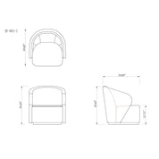 Mauro Gray Ax Sofa Set