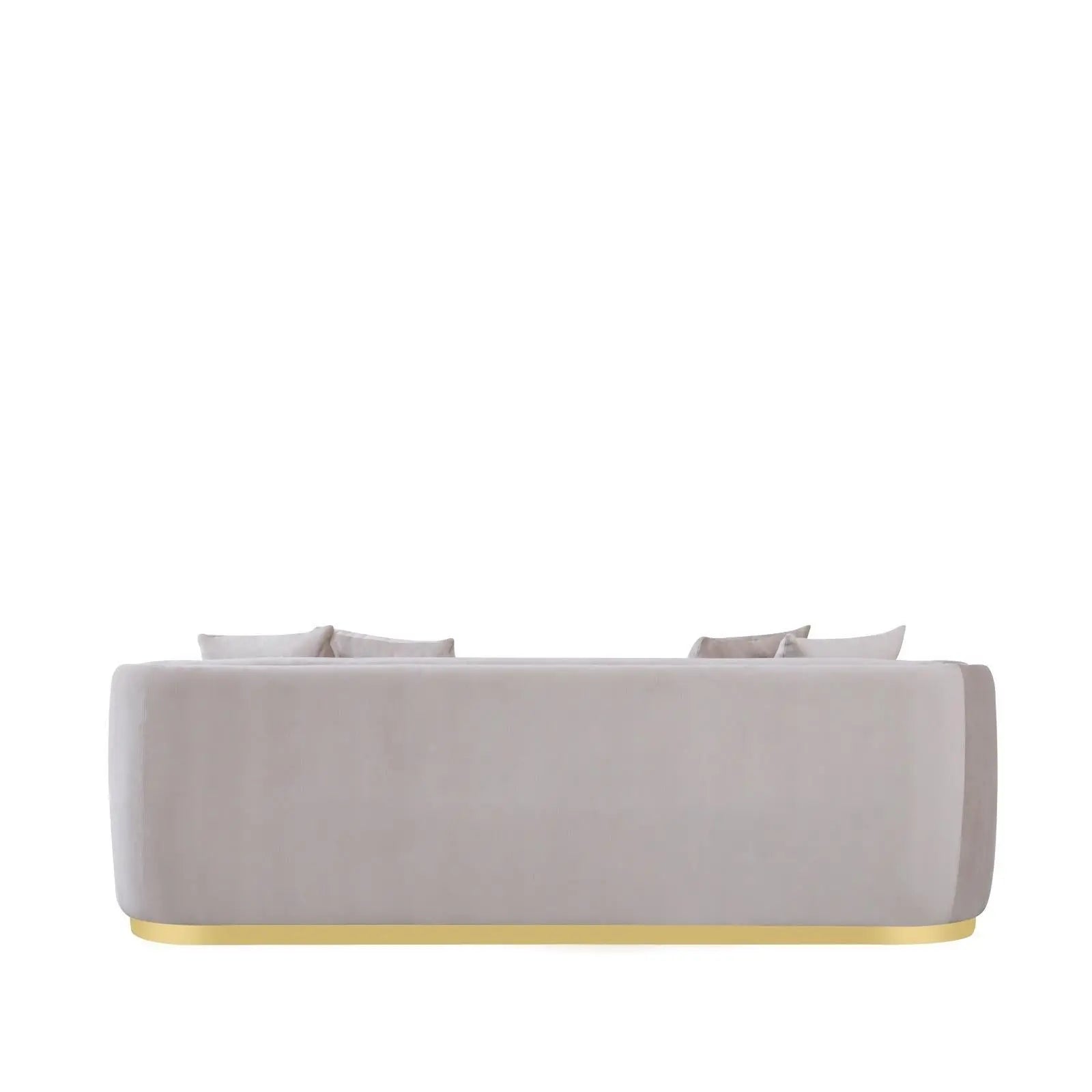 Mauro Taupe Ax Sofa Set