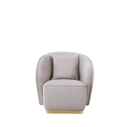 Mauro Taupe Stylish Sofa Set