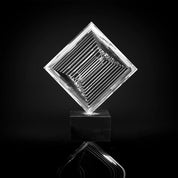 Melodious Tune Silver Modern Sculpture