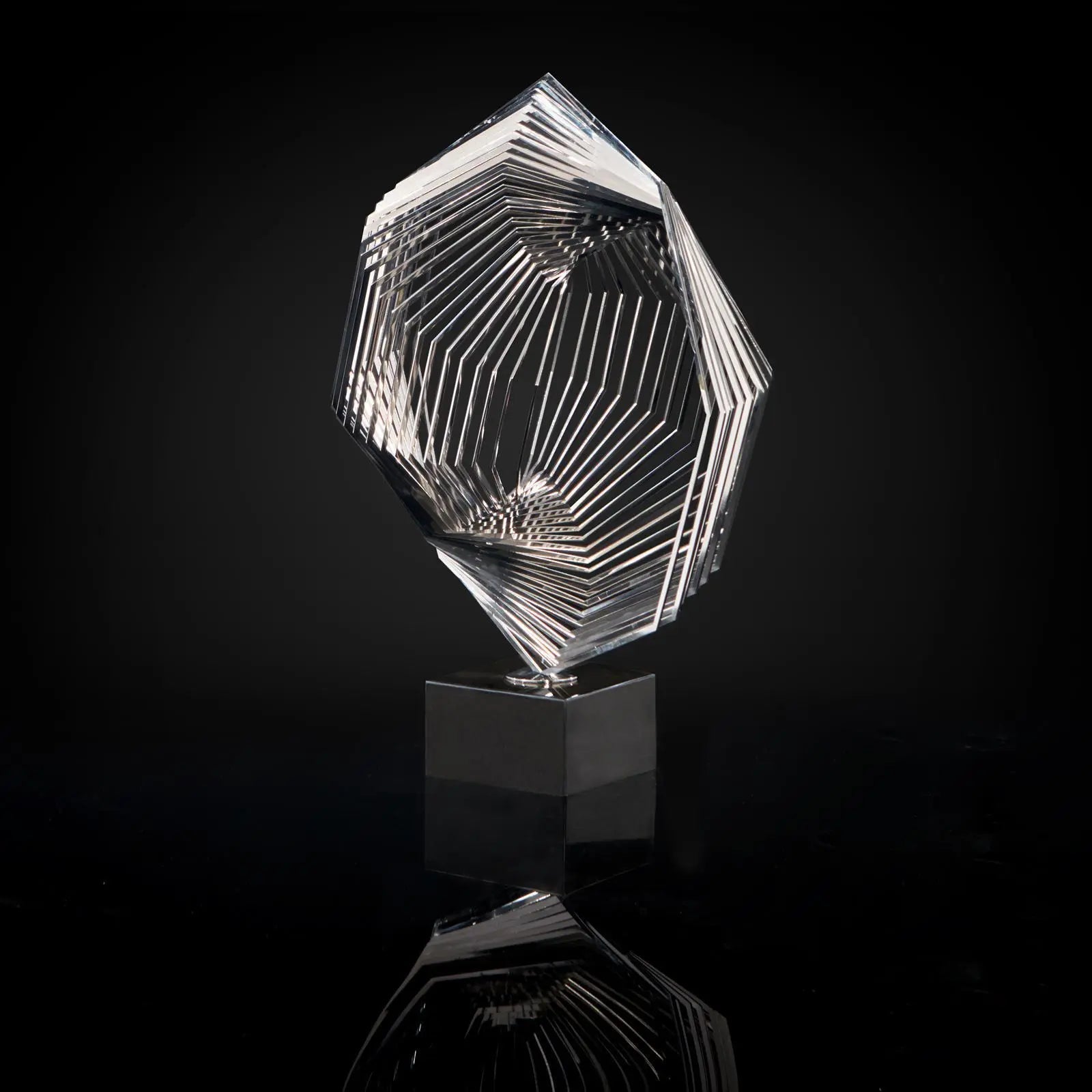 Melodious Tune Silver Stylish Sculpture