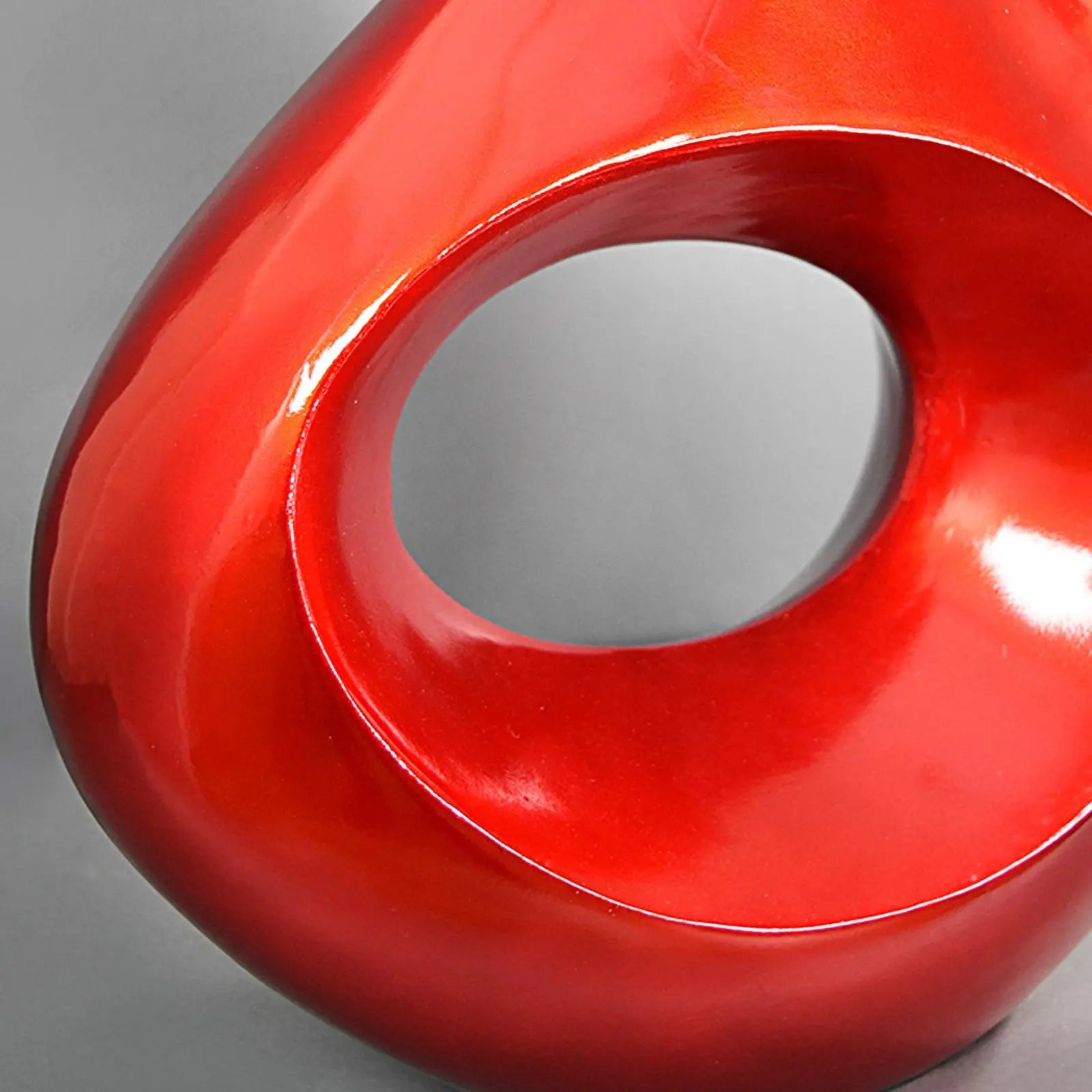 Merina Red Modern Vase