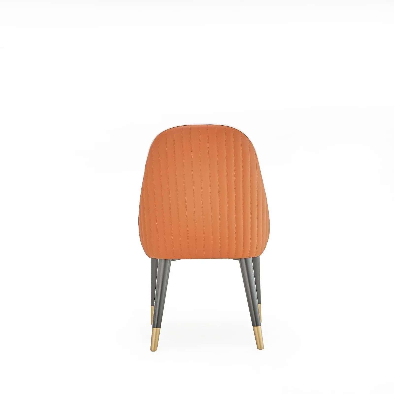 Messina Chg Beige Orange Modern Dining Chair
