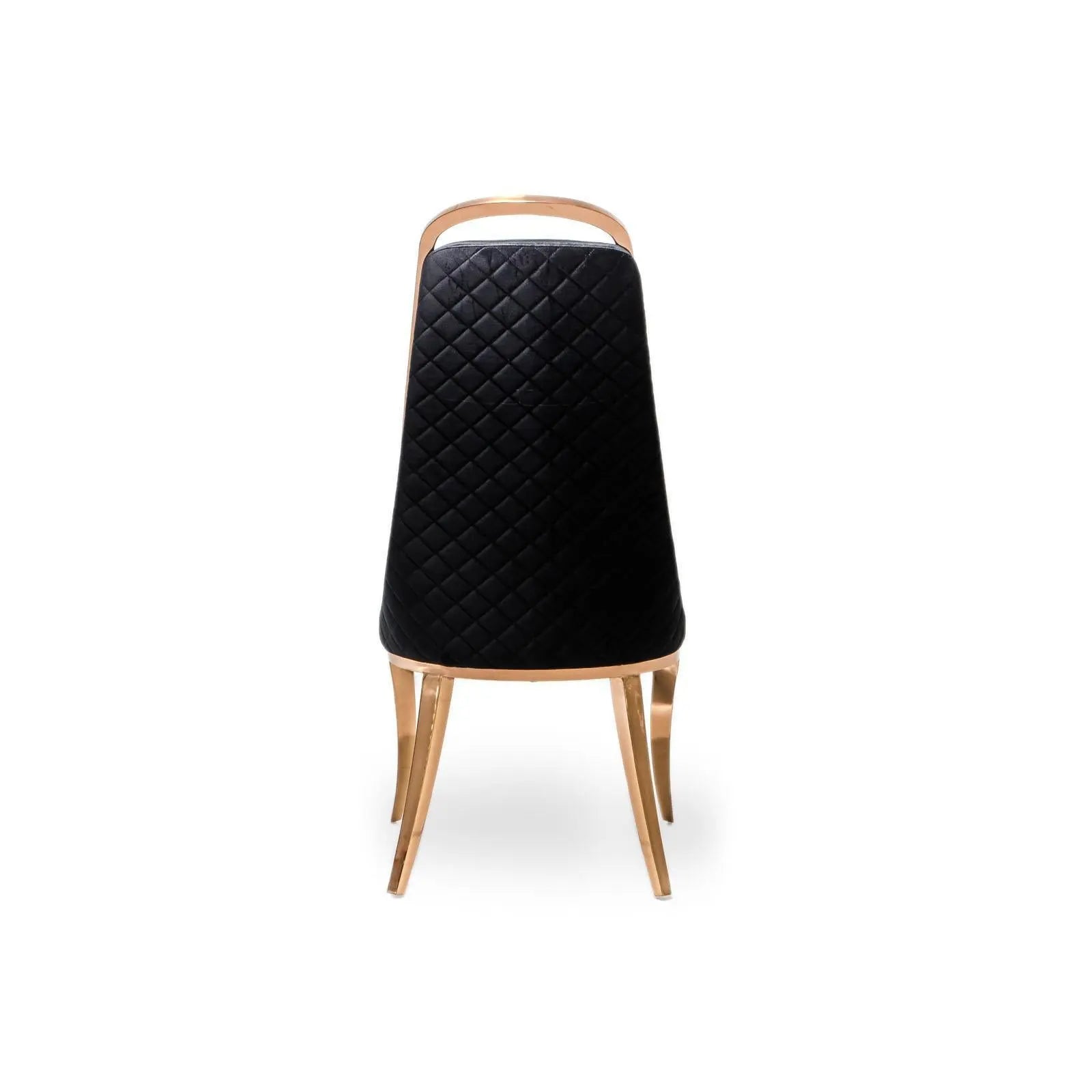 Milano RG Black Luxury Dining Chair