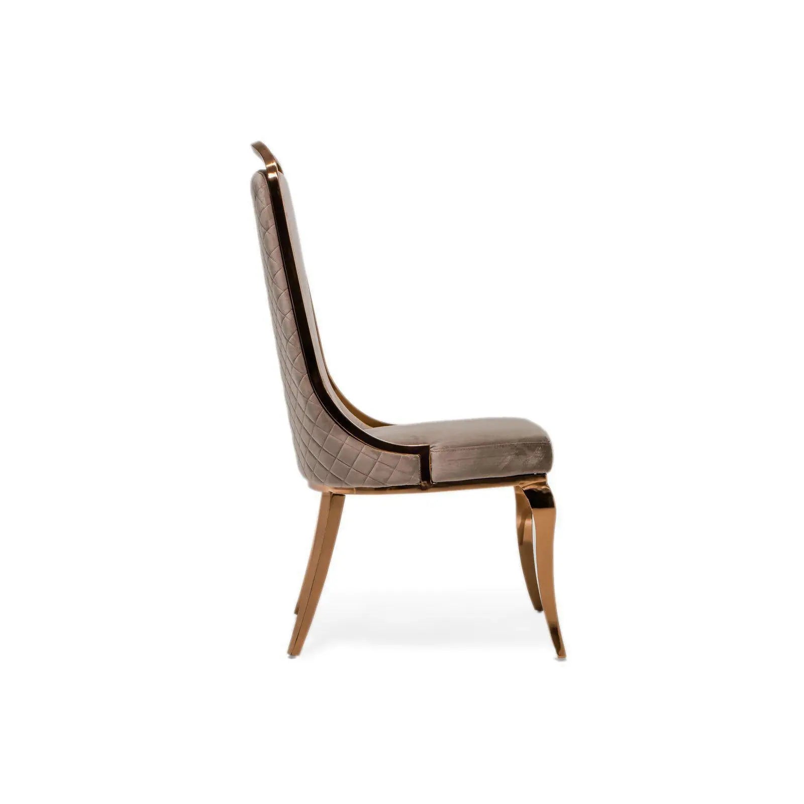Milano RG Taupe Stylish Dining Chair