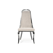 Milano Silver Dining Chair