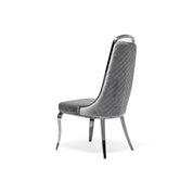 Milano Silver Gray Roberto Grassie Dining Chair