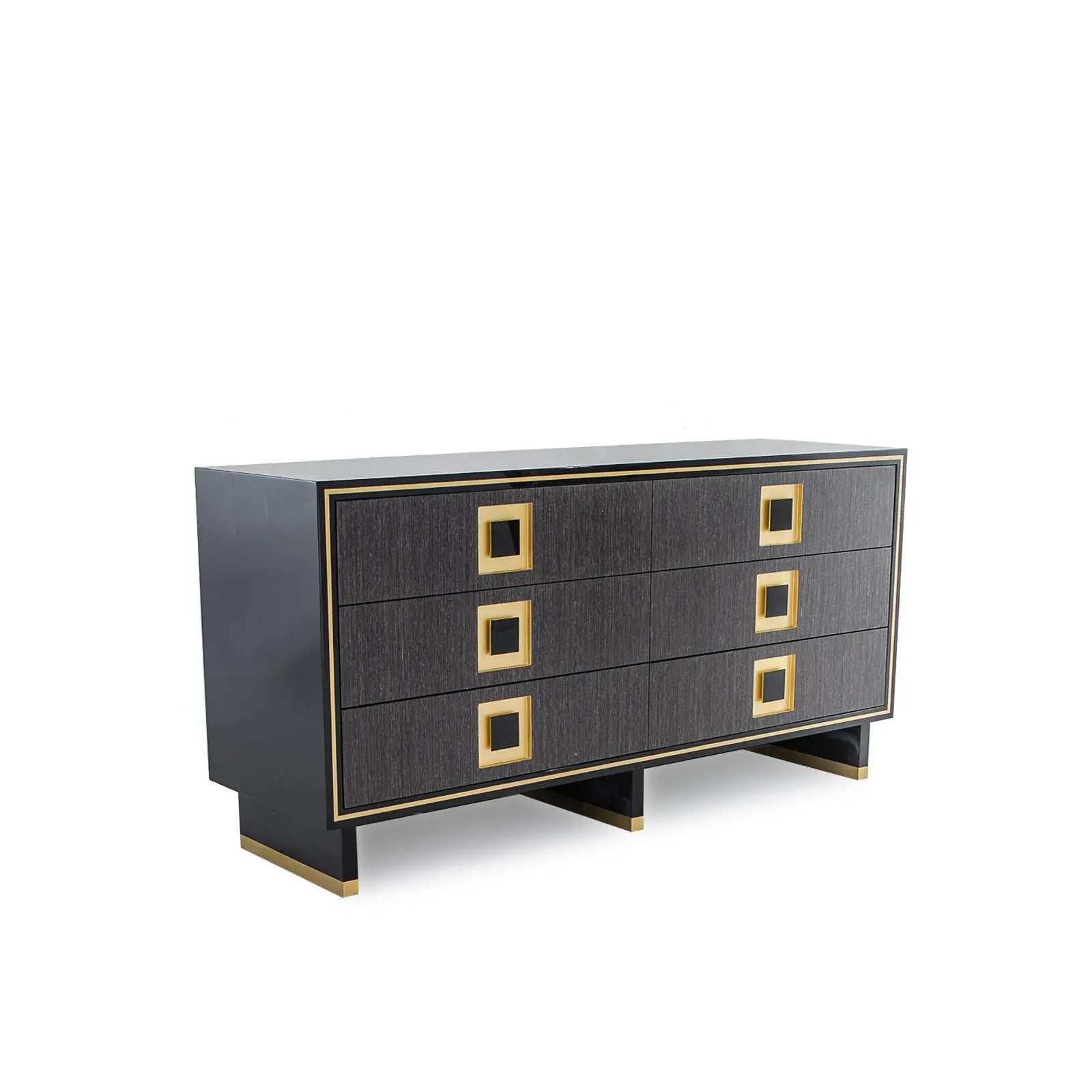 Mozzafiato Gray Oak Stylish Dresser