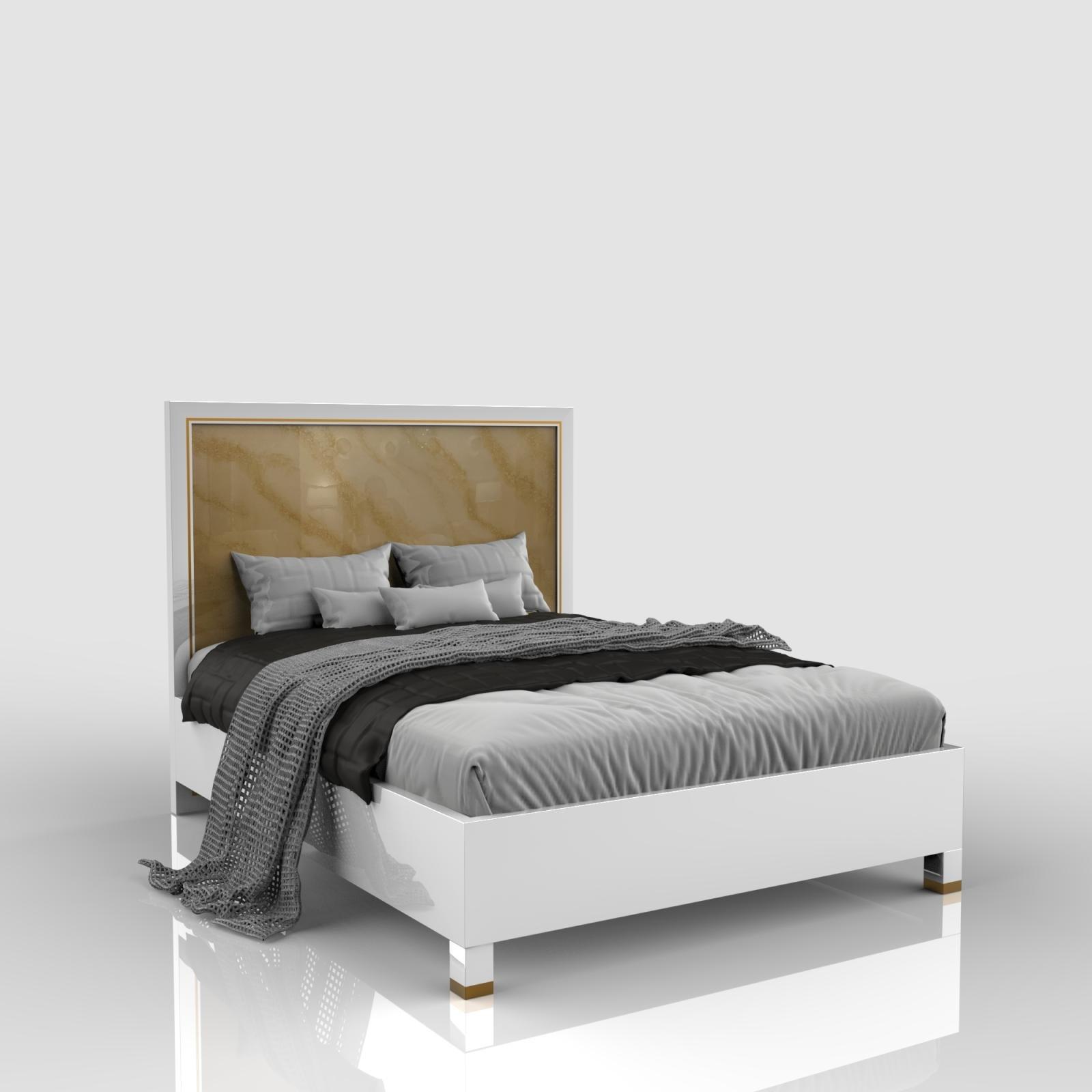 Mozzafiato White Bed