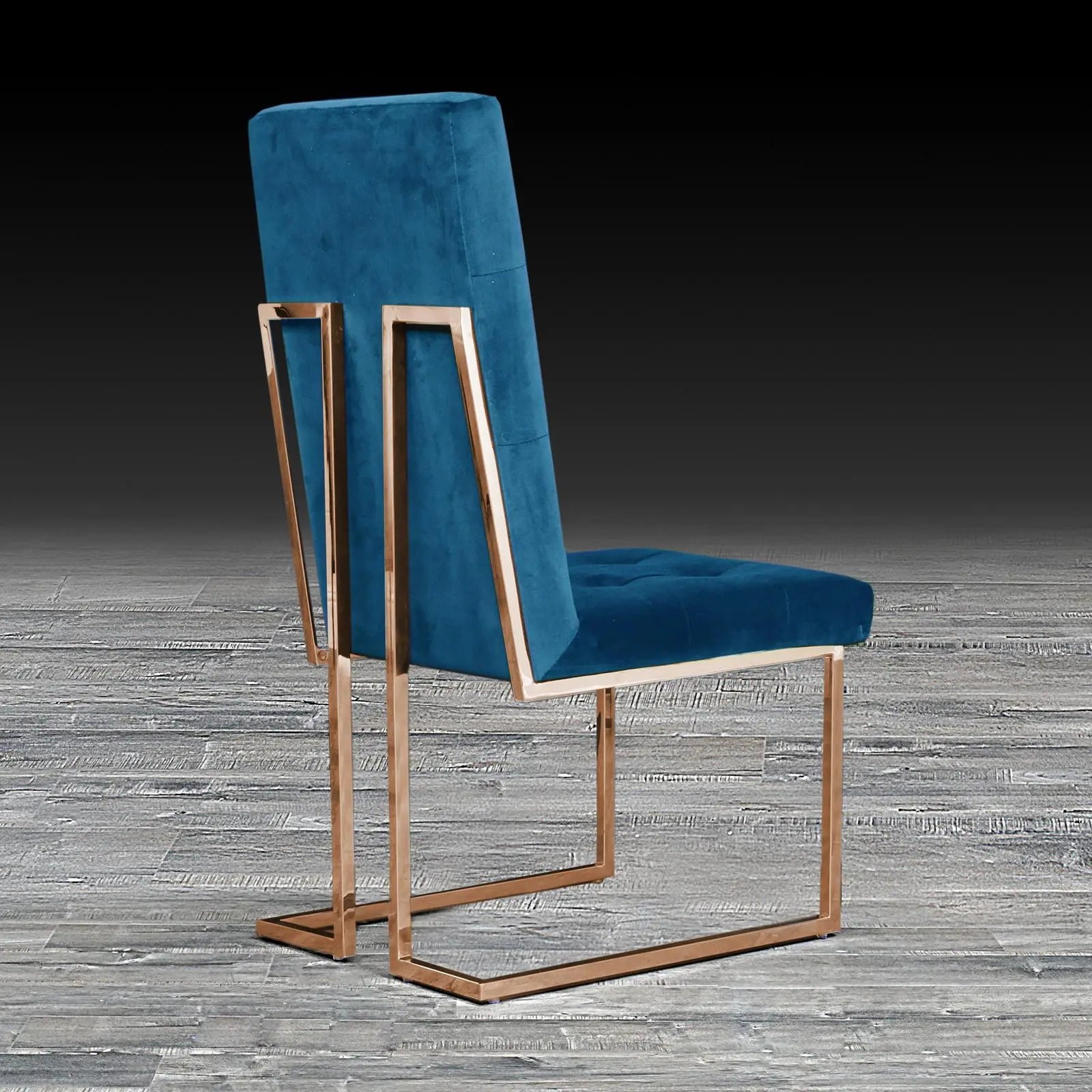 New Cameron Blue RG Roberto Grassie Dining Chair