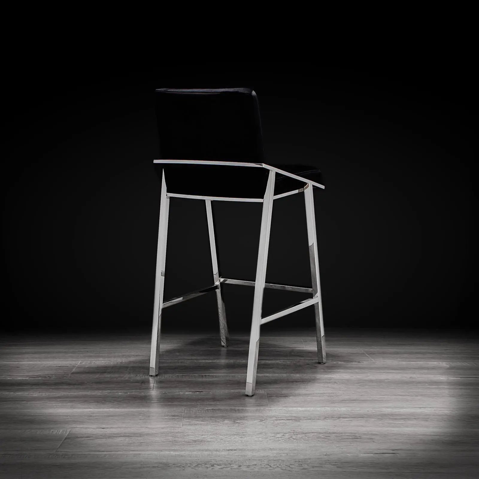 Nolan Black Luxury Bar Stool
