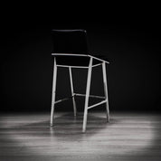 Nolan Black Luxury Bar Stool