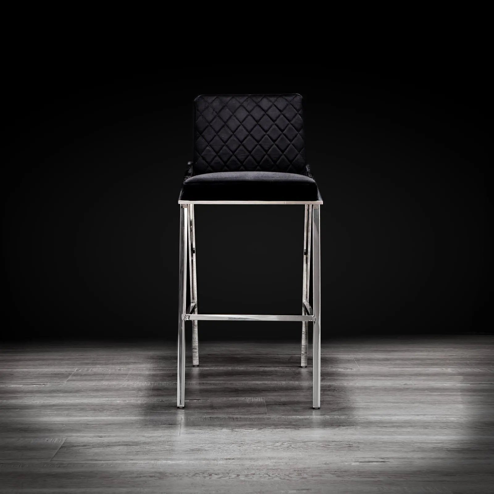Nolan Black Modern Bar Stool