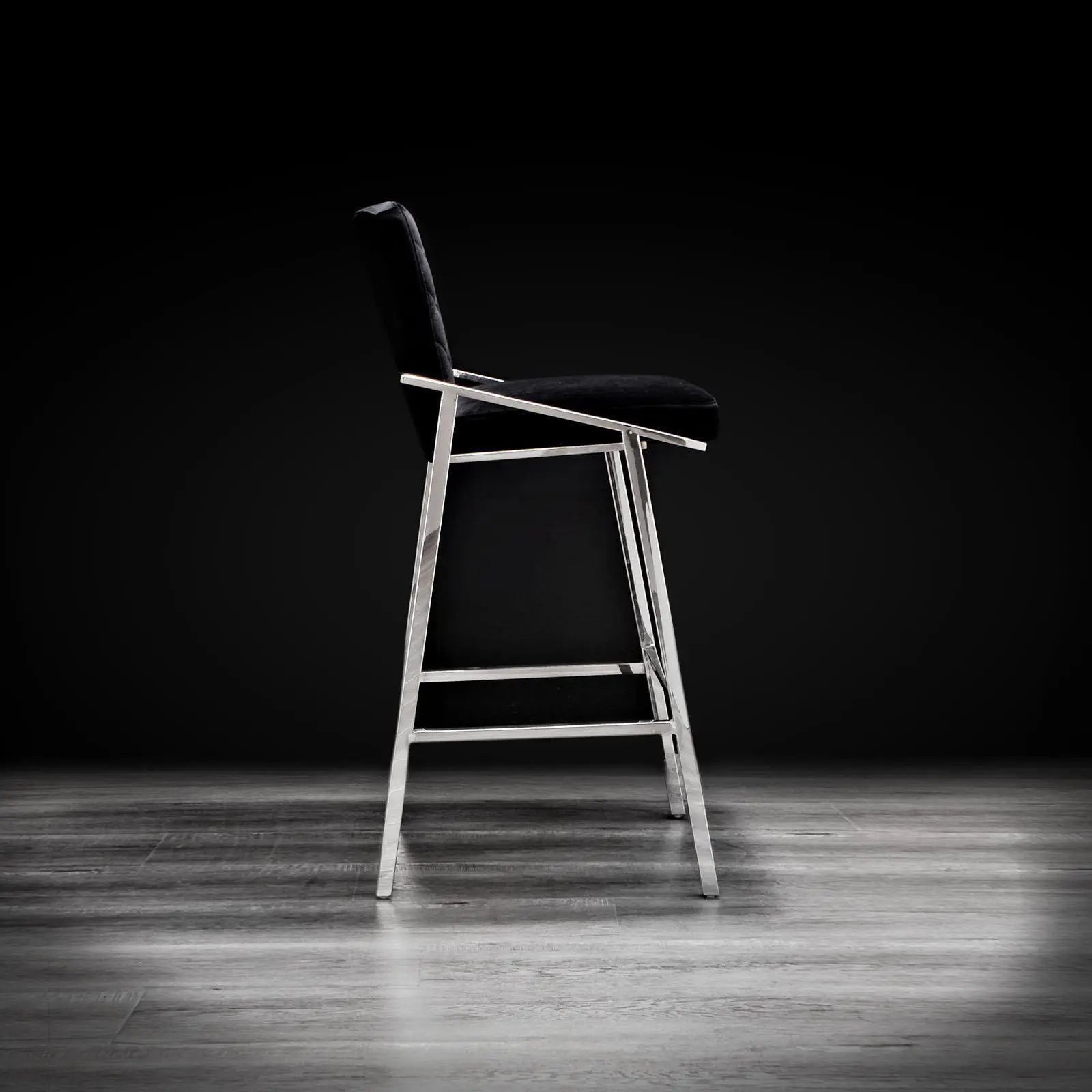 Nolan Black Roberto Grassie Bar Stool