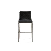 Nolan Silver Black Counter Stool