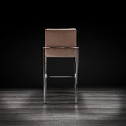 Nolan Silver Taupe Modern Counter Stool