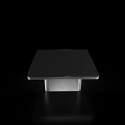 Olivero Coffee Table Silver Brushed Large Roberto Grassie RG