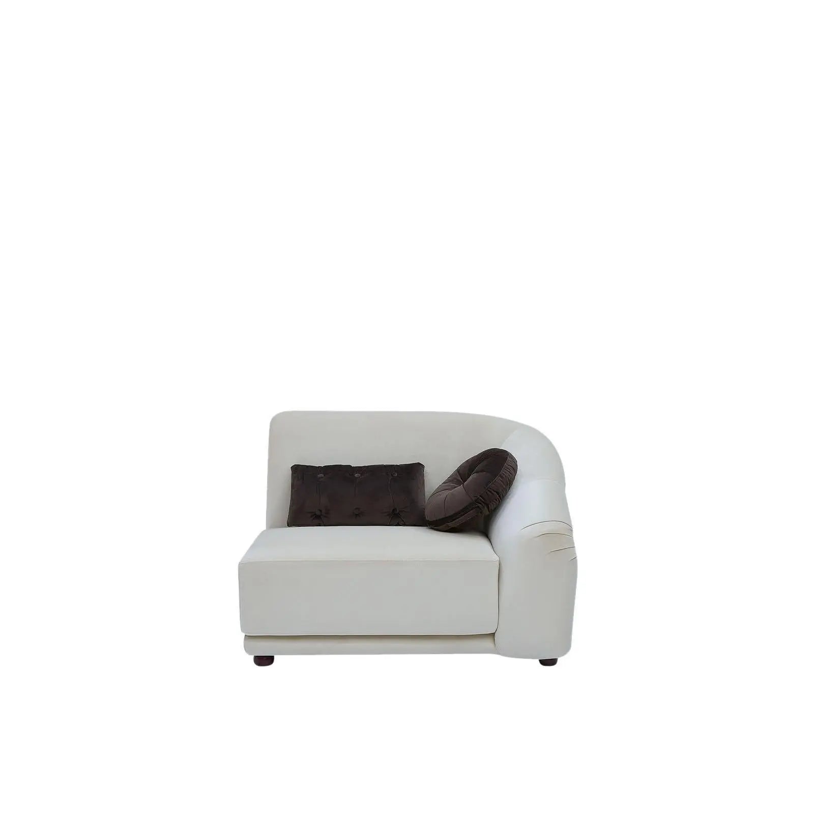 Olivia Beige Brown Luxury Sectional