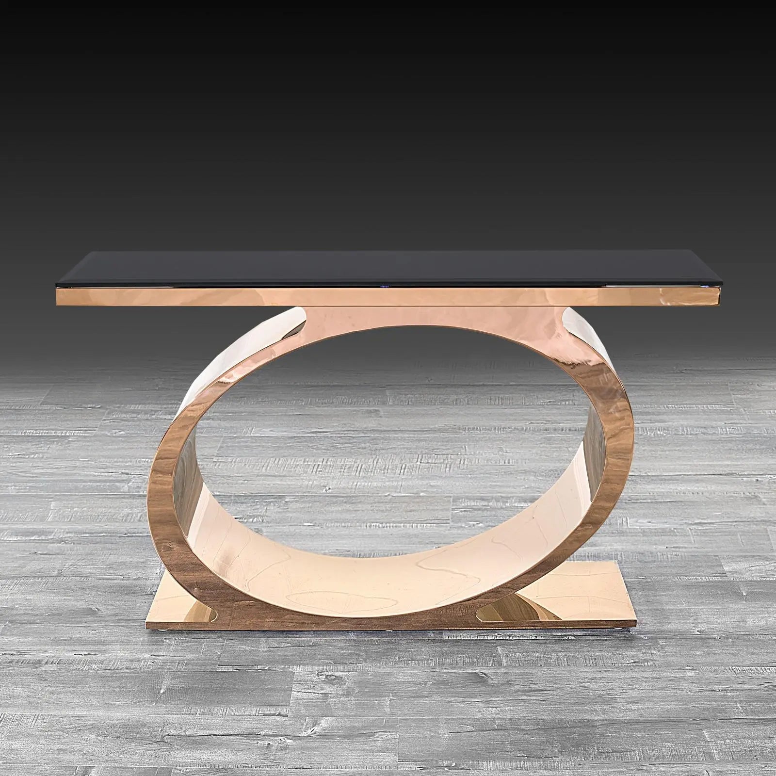 Onyx RG Glass Modern Console Table