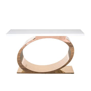 Onyx RG White Console Table