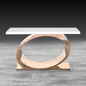 Onyx RG White Modern Console Table