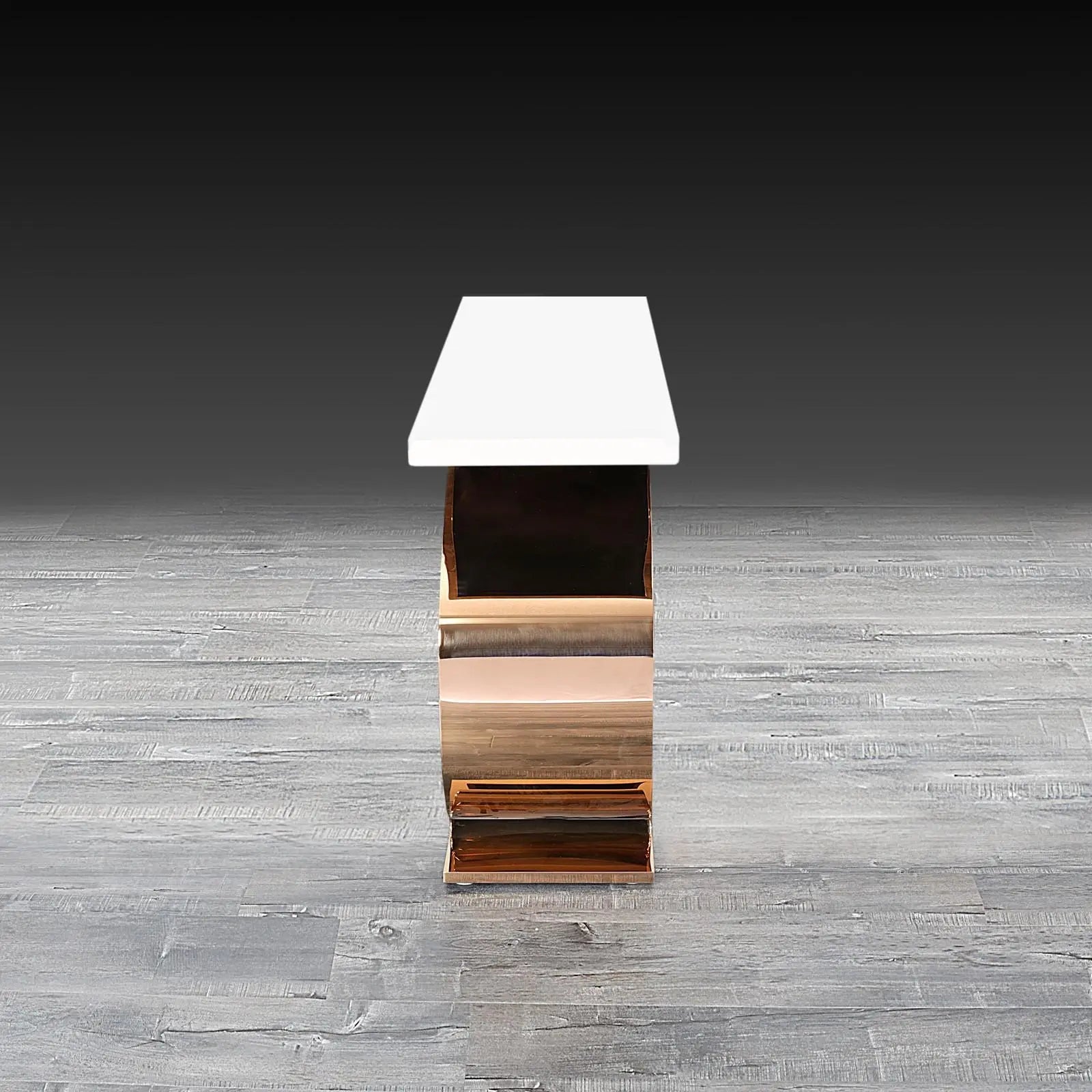 Onyx RG White Roberto Grassie Console Table