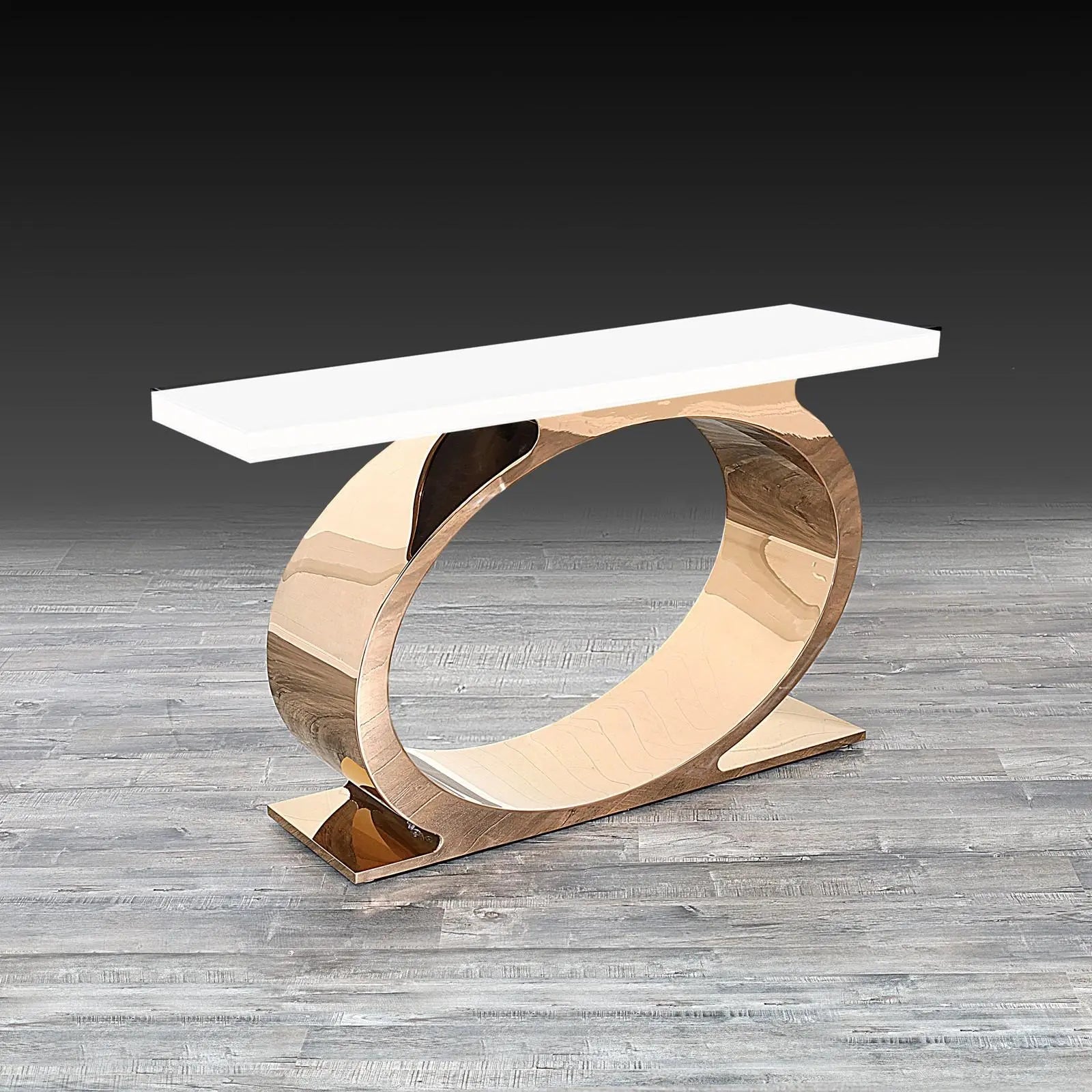 Onyx RG White Stylish Console Table