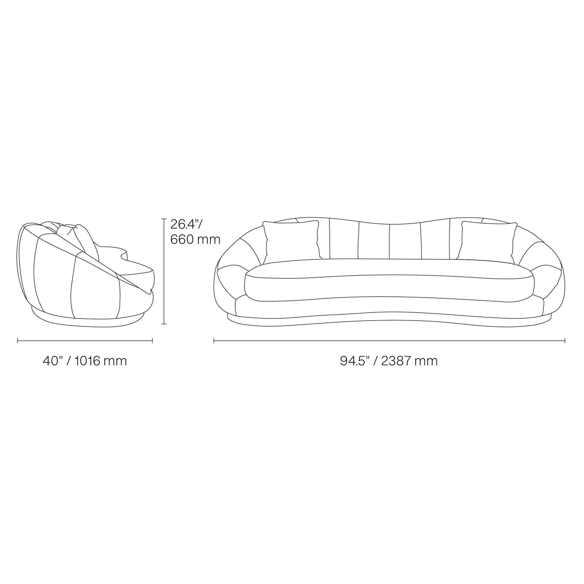 Oslo Gold Sofa Ivory Dims