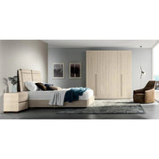 Perla Beige Queen Roberto Grassie Bed