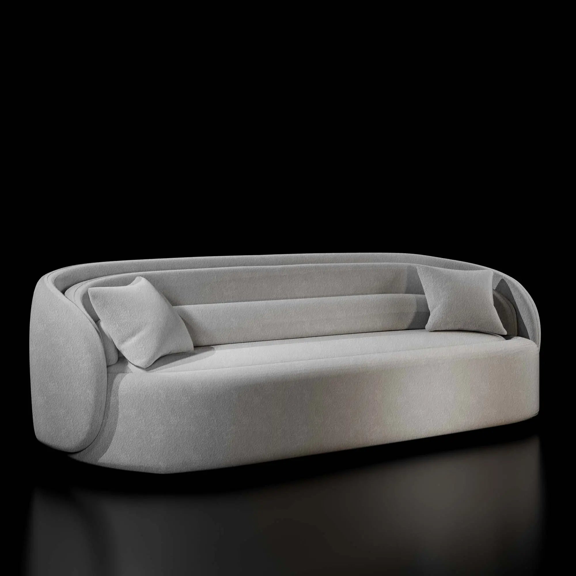 Pietra Large Sofa Light Grey