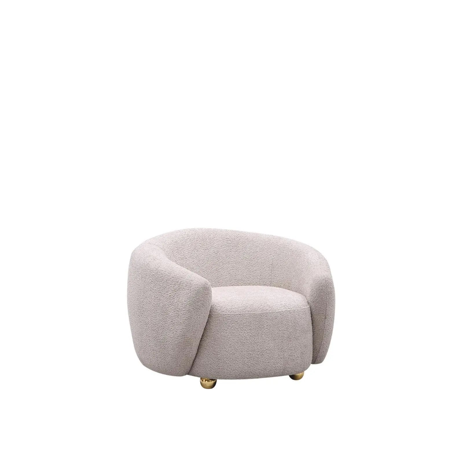 Primo Light Gray Ax Sofa Set