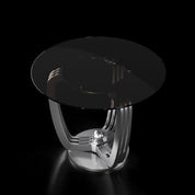 Regency Round Silver Dining Table Roberto Grassie RG