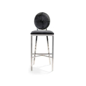 Regina Black Bar Stool