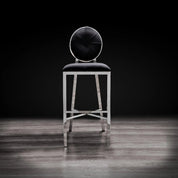 Regina Black Modern Bar Stool
